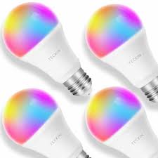 Smart Wifi Light Led Bulbs Work With Alexa Google Home 4 Pack 26 99
