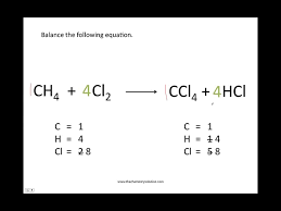 Gcse Chemistry Balancing Chemical