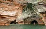 Image result for apostle islands sea caves kayaking