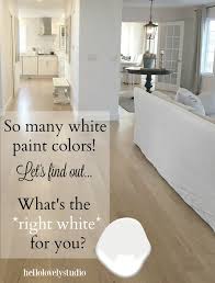 White Paint Colors
