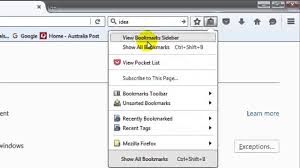 how to delete all bookmarks in firefox