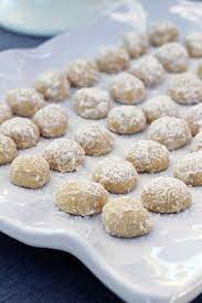 Mexican Wedding Cookies Without Nuts gambar png