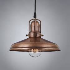 Woodhill Copper Antique Pendant Light Fabby Com