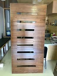 exterior coated wooden door for home