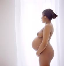 Naked Pregnant Woman by Cecilia Magill/science Photo Library
