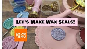 let s make colorful wax seals super