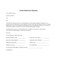 Credit Reference Form 2 Free Templates In Pdf Word Excel Download