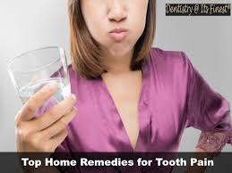 7 best home remes for toothache