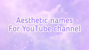 J j o n a j a n g i e. Aesthetic Names For Youtube Channel Youtube