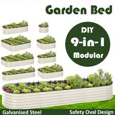 Galvanised Steel Garden Bed 9 In 1