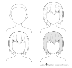With one of her most memorable being a neck length tomboy cut. How To Draw Anime And Manga Hair Female Animeoutline