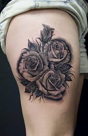 Was quite fun and thx for beeing my modell. Black And White Roses Tattoos Are Beautiful Tattoos Picture Black Rose Tattoo Black Rose Tattoo Meaning Rose Tattoos For Women Colorful Rose Tattoos