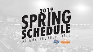 Hooks Roll Out 2019 Spring Schedule Corpus Christi Hooks News