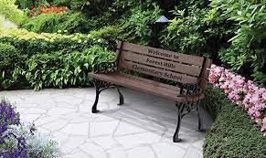 Georgetown Inlay Memorial Benches