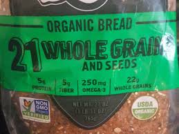21 whole grains bread nutrition facts