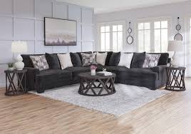Lavernett Charcoal 3pc Sectional