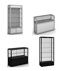 hire display cabinets glass