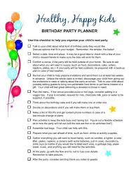 Better Birthday Party Planner