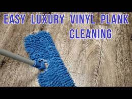 to clean luxury vinyl plank flooring