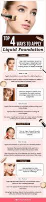 how to apply liquid foundation for a