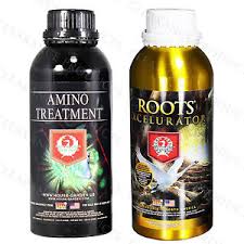 Details About House And Garden Roots Excelurator Amino Treatment Hydroponics 1 Liter Bundle