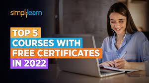 free certification courses 2022