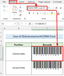 how to create barcode in excel 3 easy