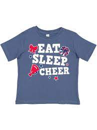 sleep cheer white s toddler t shirt