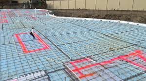 image radiant heat water lines are