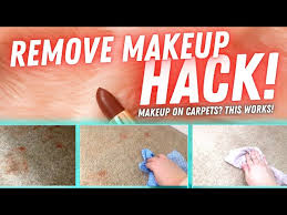 how to remove makeup stains from