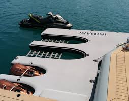 custom inflatable docks superyacht