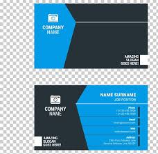 Business Card Surname Visiting Card Illustration Png