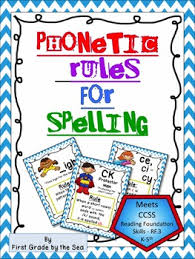 Phonics Rules For Spelling Anchor Charts And Cheers