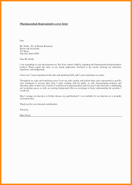 Simple Application Letter For Sales Representative Leading