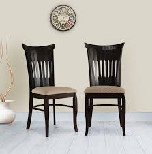 Find your ideal style of dining sets for your home today! Buy Cardiff Solidwood Dining Chair Set Of 2 In Expresso Colour Online At Best Price Hometown