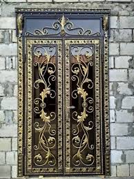 Royal Pattern Hinged Steel Door With