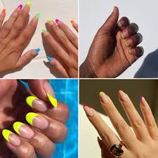 Lilac is becoming a big trend for summer and fall, and why not? Unexpected French Manicure And French Tip Nail Designs To Try In 2020 Allure