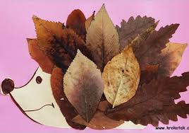 Resultado de imagen de manualidades infantiles con hojas de otoño