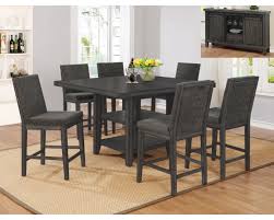 Kitchen tables and dining room tables are designed to accommodate dining chairs and people of average heights. Overstock Furniture 2735 Matheny Counter Height Table 6 Chairs