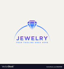diamond ring jewelry logo design