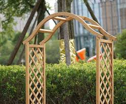 Garden Arch Wooden Pergola Feature