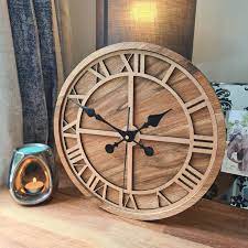 Rustic Wall Clocks Wood Wall Clock