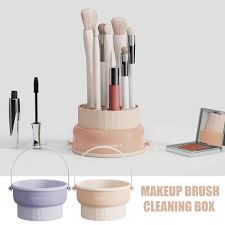 unbranded soap bar cleaner makeup brush