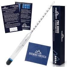 American Made Precision Hydrometer Alcohol By Volume Abv Tester Accurate Final Gravity