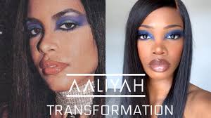 aaliyah try again inspired glam 90s