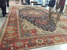 late 19th century persian heriz rug