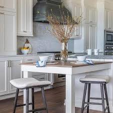 kitchen island with extended dining