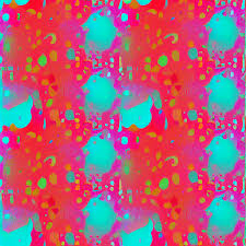 Colorful Print Vibrant Spots Colorful