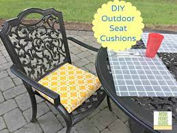 diy outdoor seat cushions