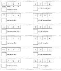These tens and ones worksheets are are copyright (c) dutch renaissance press llc. Ones Tens Hundreds And Thousands Worksheets Lessons And Printables